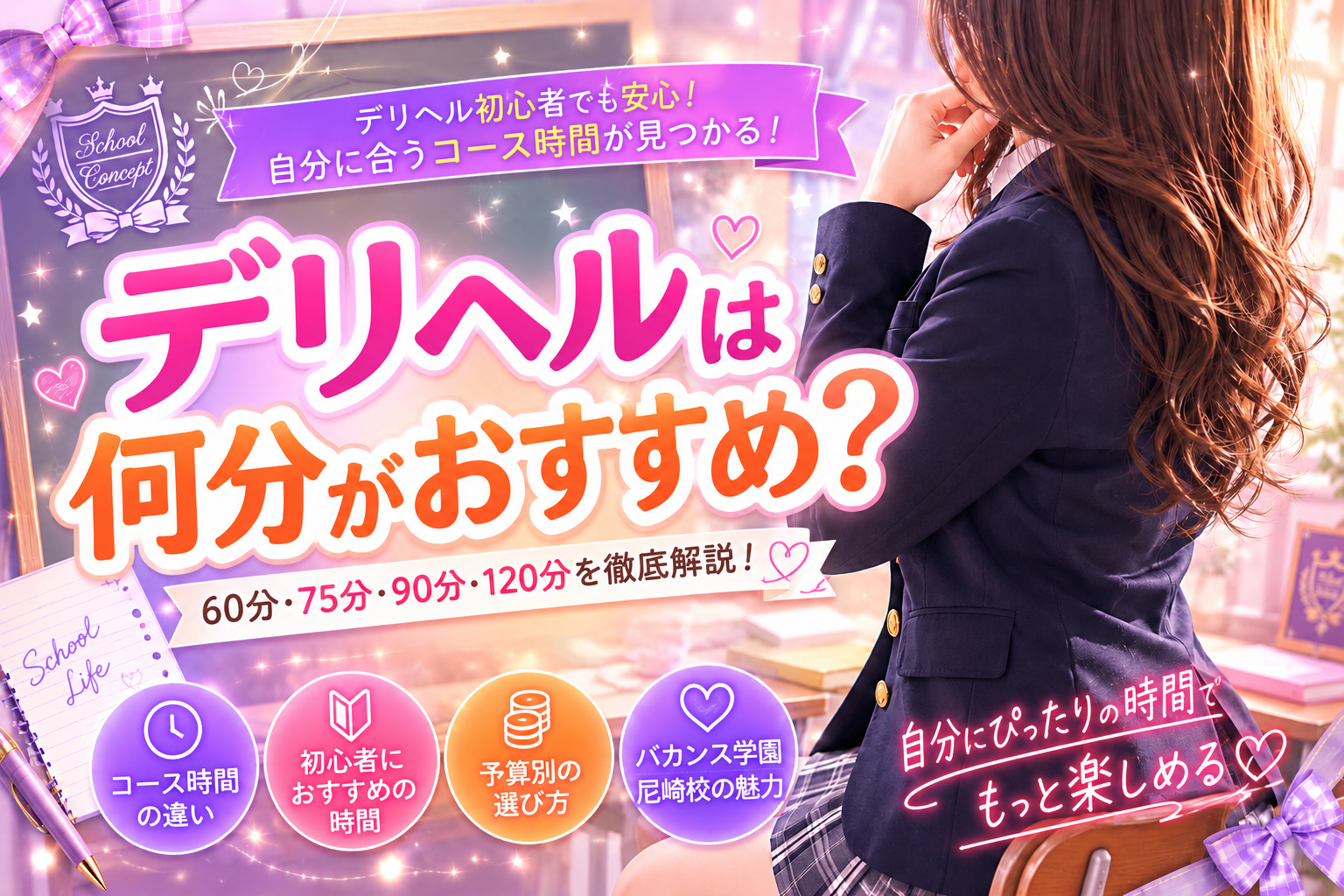 デリヘルは何分がおすすめ?