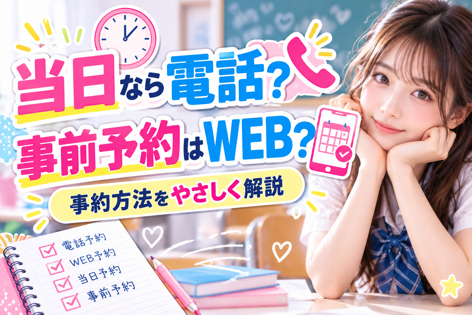 デリヘルはWEB予約と電話予約どっち?違いと使い分けを初心者向けに解説